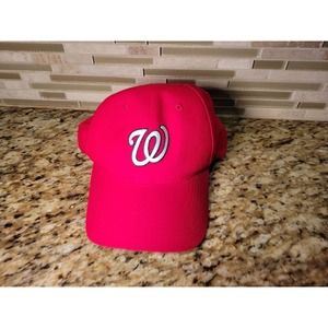 Washington Nationals Hat Cap Adjustable MLB Baseball Red one Size Fits All